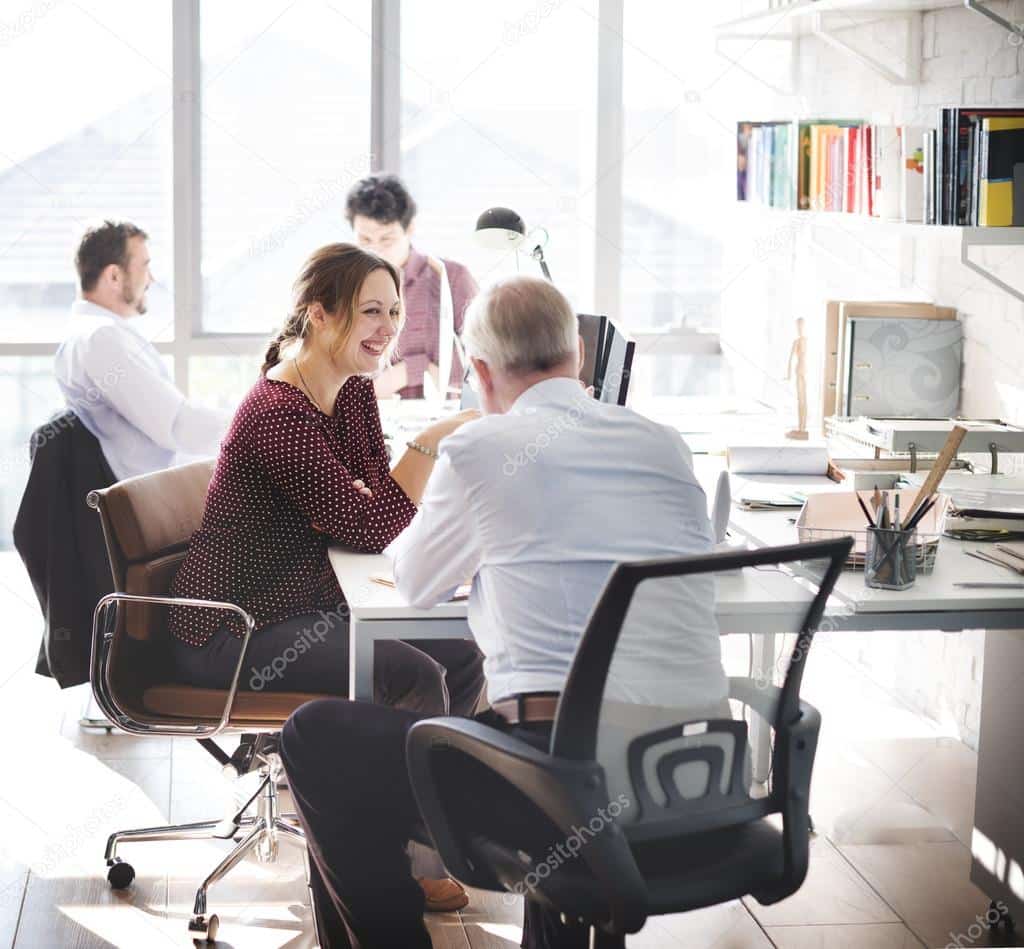 Depositphotos 101102460 Stock Photo Business People Working In Office