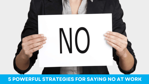 saying no at work