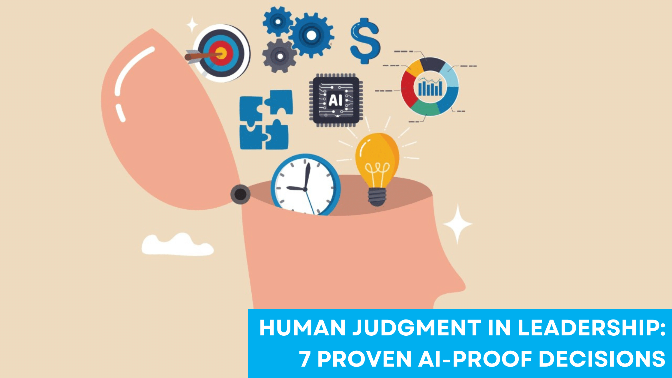 human judgment in leadership and AI decision making in technology organizations