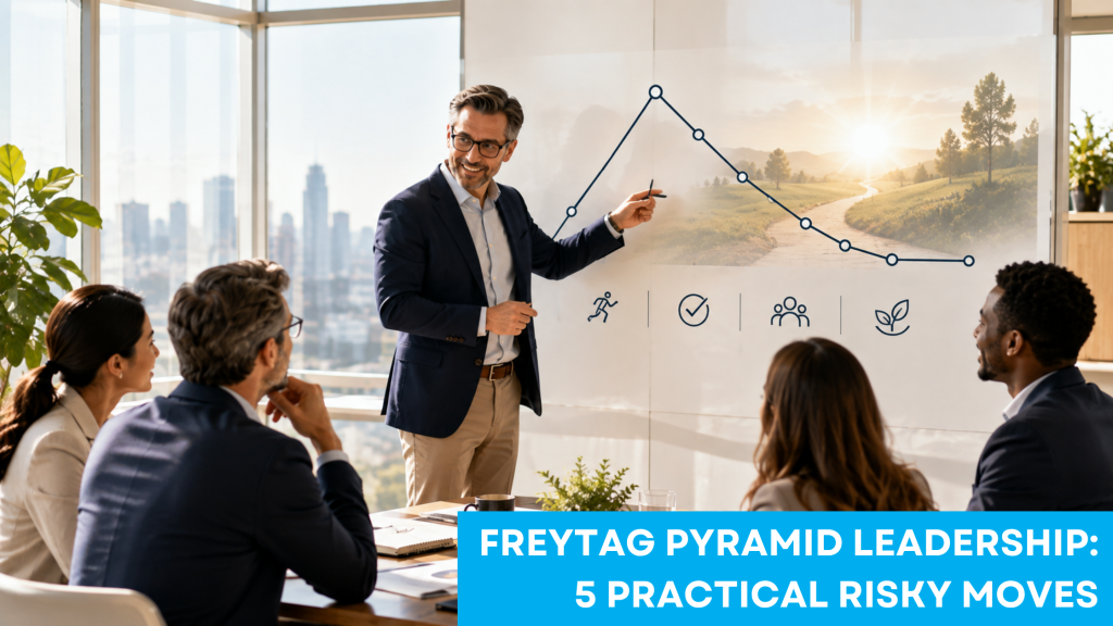 freytag pyramid leadership